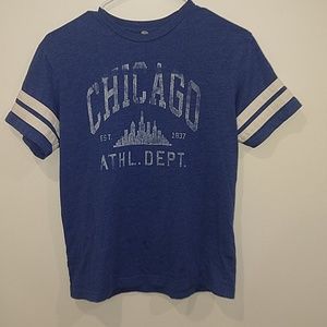 Blue Chicago tee